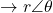 \rightarrow r\angle\theta