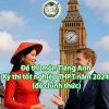 Đề thi môn Tiếng Anh Kỳ thi tốt nghiệp THPT năm 2024 kèm đáp án (đề tham khảo)