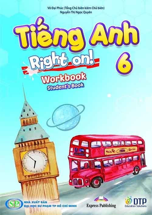 Lời giải Sách bài tập Tiếng Anh lớp 6 Right On!
