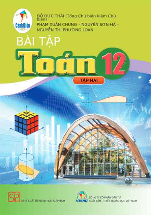 Lời giải Sách bài tập Toán lớp 12 tập 2 Cánh diều