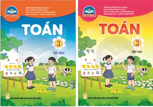 Lời giải Sách giáo khoa Toán lớp 3 tập 1 và tập 2 Chân trời sáng tạo