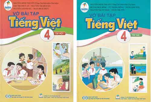 Lời giải Vở bài tập Tiếng Việt lớp 4 tập 1 và tập 2 Cánh diều