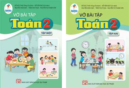 Lời giải Vở bài tập Toán lớp 2 tập 1 và tập 2 Cánh diều