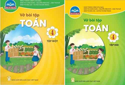 Lời giải Vở bài tập Toán lớp 4 tập 1 và tập 2 Chân trời sáng tạo