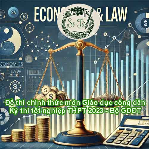 Đề thi tham khảo môn Giáo dục công dân Kỳ thi tốt nghiệp THPT 2023 - Bộ GDĐT