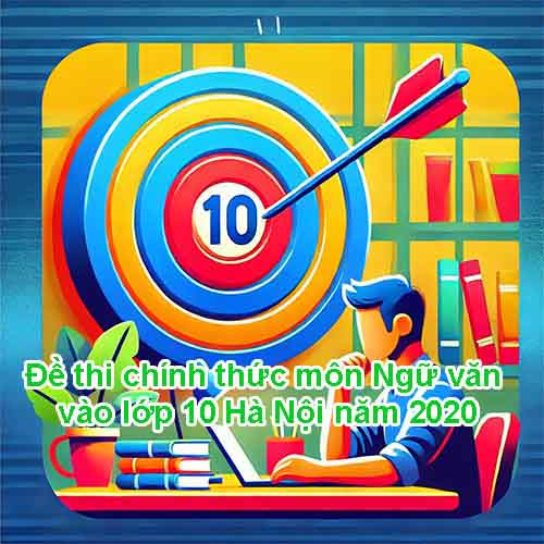 Đề thi tham khảo môn Ngữ văn vào lớp 10 Hà Nội năm 2020