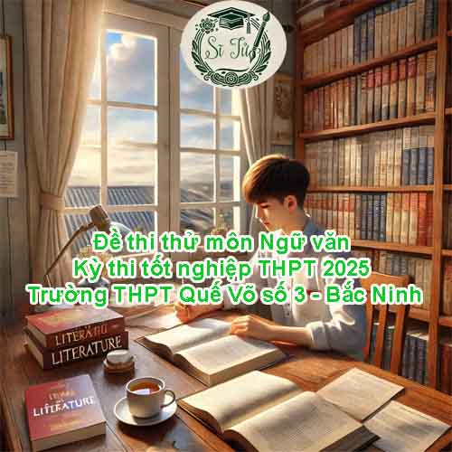 Đề thi thử môn Ngữ văn Kỳ thi tốt nghiệp THPT 2026 – Trường THPT Quế Võ số 3 - Bắc Ninh