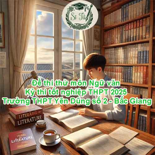 Đề thi thử môn Ngữ văn Kỳ thi tốt nghiệp THPT 2026 – Trường THPT Yên Dũng số 2 - Bắc Giang