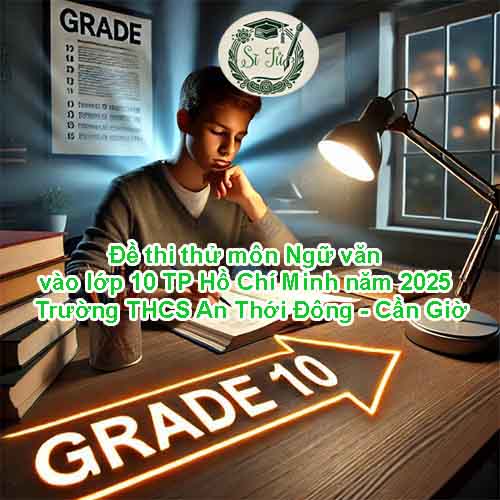 Đề thi thử môn Ngữ văn vào lớp 10 TP Hồ Chí Minh năm 2025 – Trường THCS An Thới Đông - Cần Giờ