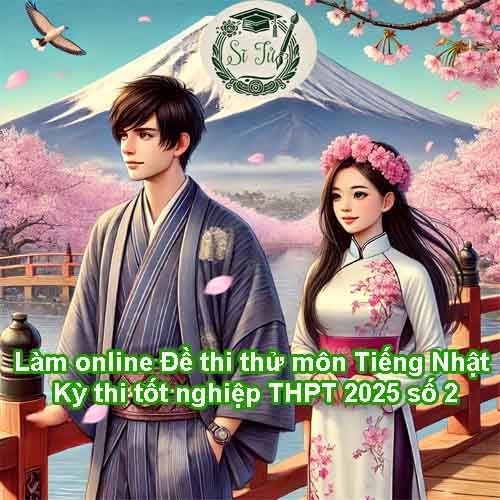 Đề thi thử môn Tiếng Nhật Kỳ thi tốt nghiệp THPT 2026 số 2