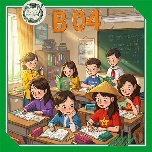 Tổ hợp B04 gồm môn nào? Thi ngành nào? Trường nào?