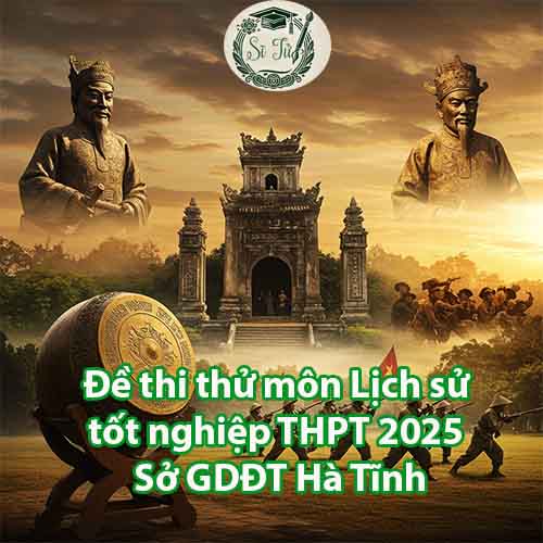 Đề thi thử môn Lịch sử tốt nghiệp THPT 2026 - Sở GDĐT Hà Tĩnh
