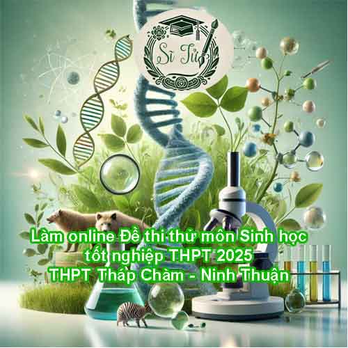 Luyện online Đề thi thử môn Sinh học tốt nghiệp THPT 2026 – Trường THPT Tháp Chàm - Ninh Thuận