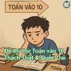 Đề thi thử môn Toán vào lớp 10 huyện Thạch Thất & Quốc Oai – Hà Nội