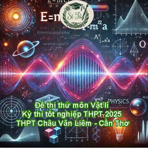 Đề thi thử môn Vật lí Kỳ thi tốt nghiệp THPT 2026 – Trường THPT Châu Văn Liêm - Cần Thơ