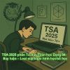 TSA 2025 phần Tư duy Toán học – Dạng 04: Suy luận – Loại suy logic hình học/số học