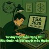 TSA phần Tư duy Đọc hiểu Dạng 03: Mâu thuẫn và giải quyết mâu thuẫn