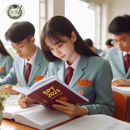 Tài liệu - đề thi và công cụ luyện thi chuẩn SPT HNUE 2025