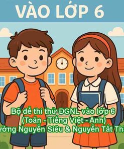 Bộ đề thi thử ĐGNL vào lớp 6 (Toán - Tiếng Việt - Anh) các trường THCS Nguyễn Siêu & Nguyễn Tất Thành