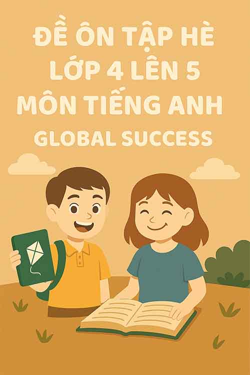 Đề ôn tập hè lớp 4 lên 5 môn Tiếng Anh Global Success