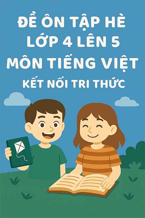 Đề ôn tập hè lớp 4 lên 5 môn Tiếng Việt Kết nối tri thức