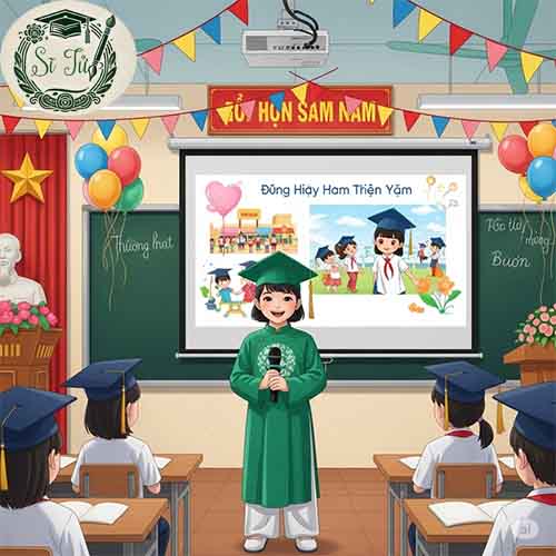 bài phát biểu cảm nghĩ của học sinh lớp lá ra trường
