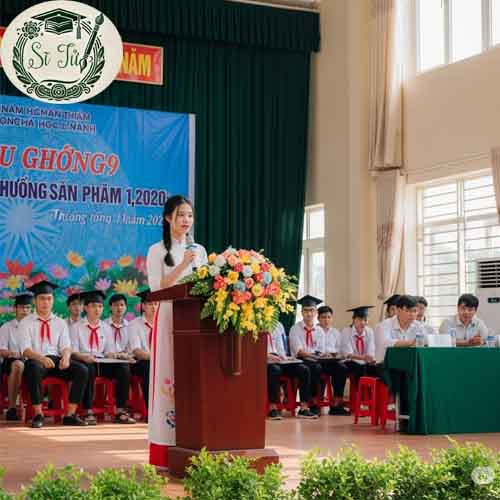 bài phát biểu ra trường (lễ trưởng thành) của học sinh lớp 9