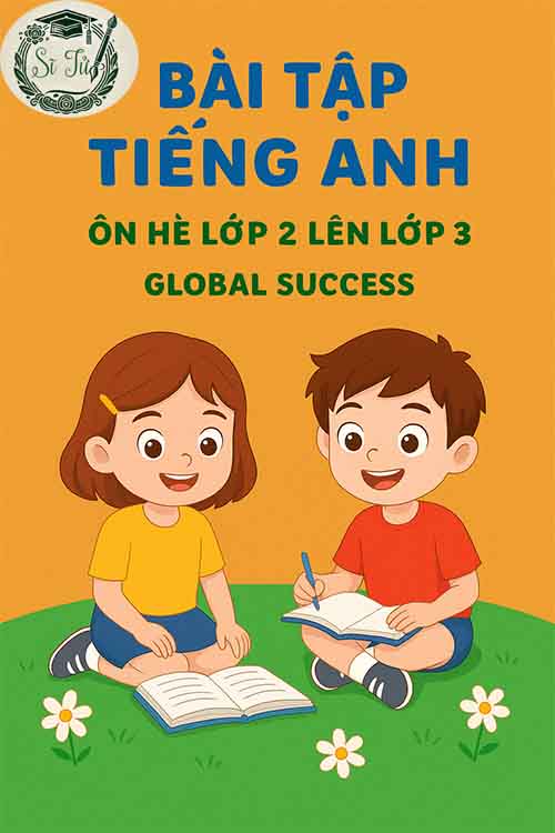 bài tập tiếng Anh ôn hè lớp 2 lên lớp 3 Global Success