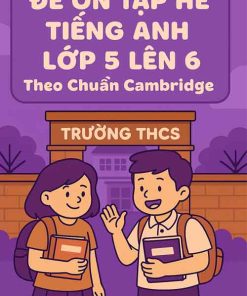 Đề Ôn Tập Hè Tiếng Anh Lớp 5 Lên 6 Theo Chuẩn Cambridge năm 2025