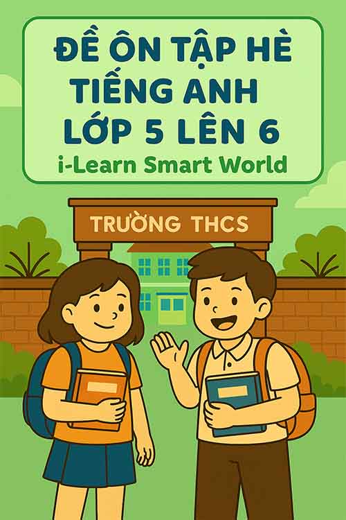 Đề Ôn Tập Hè Tiếng Anh Lớp 5 Lên 6 Theo Sách I-Learn Smart World