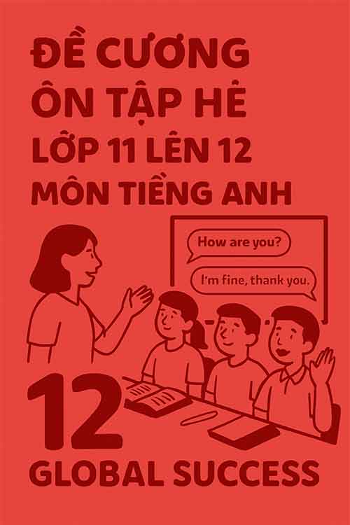 Đề cương ôn hè môn Tiếng Anh lớp 11 lên 12 dựa theo Global Success