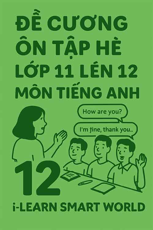 Đề cương ôn hè môn Tiếng Anh lớp 11 lên 12 dựa theo I-learn Smart World