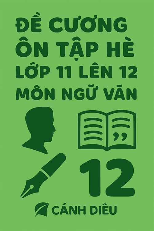 Đề cương ôn tập hè môn Ngữ văn dựa theo Cánh diều năm 2025