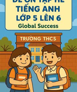 Đề ôn tập hè Tiếng Anh lớp 5 lên 6 dựa theo Global Success