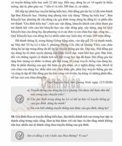 Giải Bài 1 (Trang 5-9) SBT Giáo dục công dân lớp 6 Cánh diều: Tự hào về truyền thống gia đình dòng họ