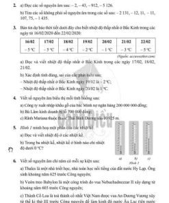 Giải Bài 1 tới bài 7 Tiết 1 chương II (trang 70-72) SBT Toán lớp 6 Cánh diều tập 1