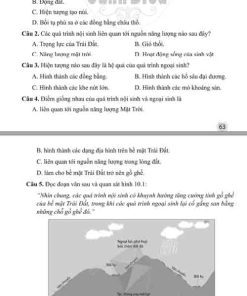 Giải Bài 10 từ Câu 1 tới câu 7 (trang 61-63) SBT Lịch sử và Địa lí lớp 6 Cánh diều Phần Địa lí