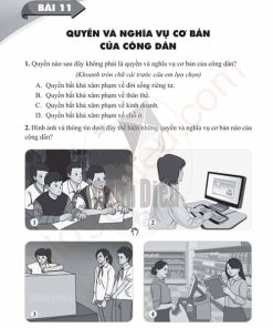 Giải Bài 11 (Trang 50-54) SBT Giáo dục công dân lớp 6 Cánh diều: Quyền và nghĩa vụ cơ bản của công dân