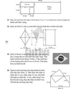 Giải Bài 11 tới bài 18 Tiết 2 chương III (trang 107-109) SBT Toán lớp 6 Cánh diều tập 1