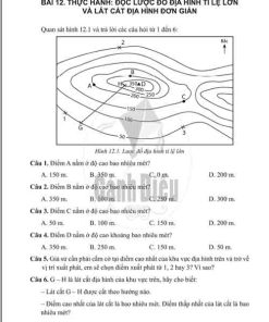 Giải Bài 12 từ Câu 1 tới câu 6 (trang 66) SBT Lịch sử và Địa lí lớp 6 Cánh diều Phần Địa lí