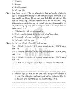 Giải Bài 13 từ câu 1 tới câu 11 (trang 30-32) SBT Công nghệ lớp 6 Cánh diều