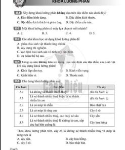 Giải Bài 15 (Trang 40-41) SBT Khoa học tự nhiên lớp 6 Cánh diều:Khóa lưỡng phân