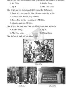 Giải Bài 15 từ Câu 1 tới câu 6 (trang 29-31) SBT Lịch sử và Địa lí lớp 6 Cánh diều Phần Lịch sử