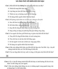 Giải Bài 15 từ Câu 1 tới câu 7 (trang 70-71) SBT Lịch sử và Địa lí lớp 6 Cánh diều Phần Địa lí