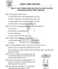 Giải Bài 17 từ Câu 1 tới câu 2 (trang 71) SBT Lịch sử và Địa lí lớp 6 Cánh diều Phần Địa lí