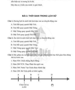 Giải Bài 2 từ Câu 1 tới câu 6 (trang 6-7) SBT Lịch sử và Địa lí lớp 6 Cánh diều Phần Lịch sử