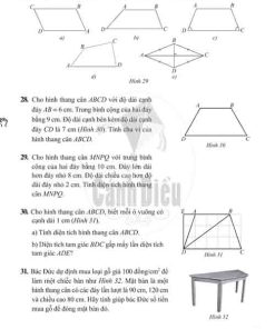 Giải Bài 26 tới bài 32 chương III (trang 112-114) SBT Toán lớp 6 Cánh diều tập 1