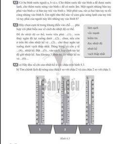 Giải Bài 4 (Trang 11-13) SBT Khoa học tự nhiên lớp 6 Cánh diều: Đo nhiệt độ