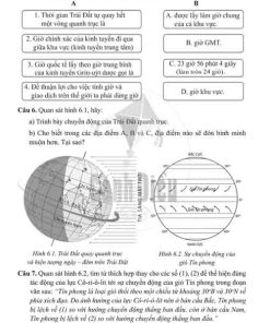 Giải Bài 6 từ Câu 1 tới câu 8 (trang 56-58) SBT Lịch sử và Địa lí lớp 6 Cánh diều Phần Địa lí
