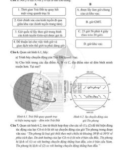 Giải Bài 7 từ Câu 1 tới câu 6 (trang 58-60) SBT Lịch sử và Địa lí lớp 6 Cánh diều Phần Địa lí